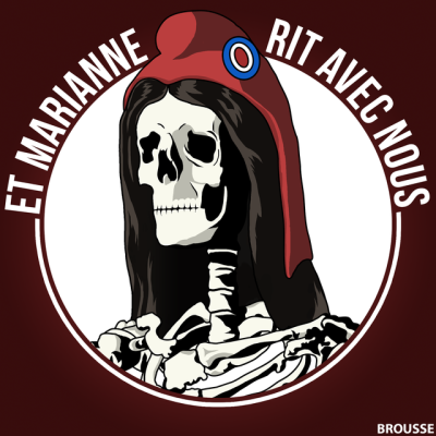 Et Marianne rit avec nous