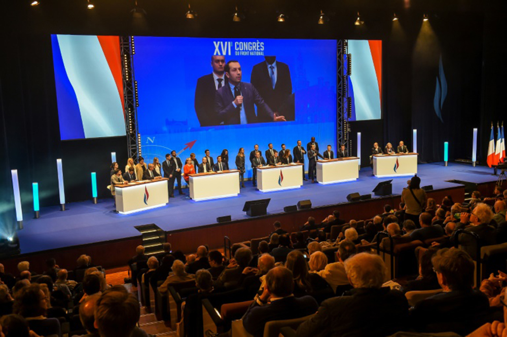 16e congrès du Front national le 11 mars 2018