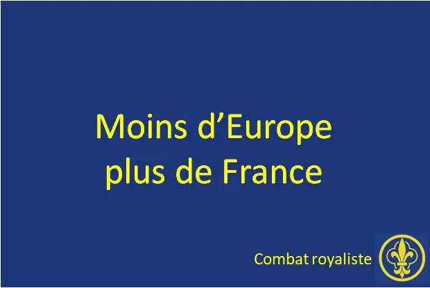 You are currently viewing Moins d’Europe, plus de France