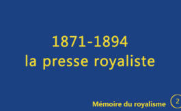 Mémoire du royalisme 2