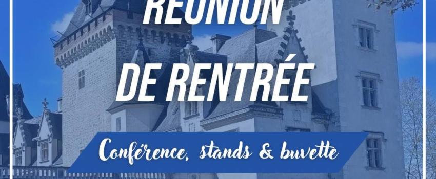 Pau : Réunion de rentrée