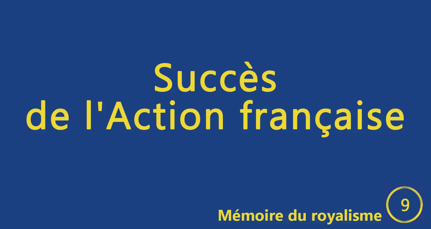 You are currently viewing Mémoire du royalisme 9