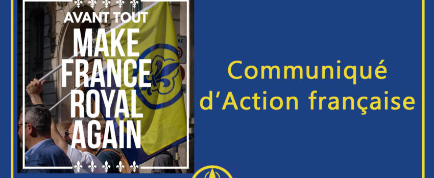 Communiqué d’Action française – Scrutin états-unien