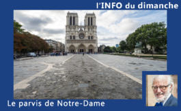 Le parvis de Notre-Dame