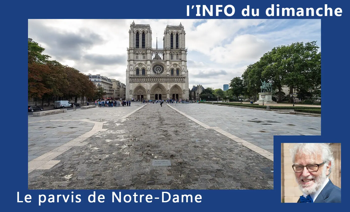 You are currently viewing Le parvis de Notre-Dame