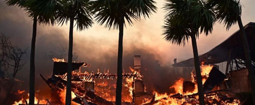 L’incendie ravage la cité des Anges, Hollywood brûle